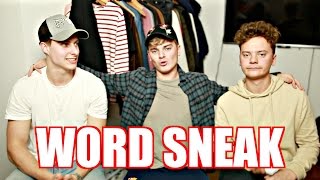 WORD SNEAK  ft CONOR MAYNARD amp ALEX [upl. by Romaine]