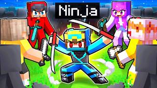 HUNTERS vs NINJA SPEEDRUNNER in Minecraft [upl. by Ralleigh463]