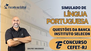 Questões de Português da Selecon  Concurso CEFETRJ [upl. by Latnahc]