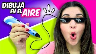 DIBUJA en el AIRE con la PLUMA 3D más BARATA  3D PEN ⭐ Así o más fácil ⭐ [upl. by Faye]