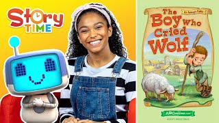 The Boy Who Cried Wolf 🐺  ABCmouse ReadAloud Story Time  Aesop Fable  PreK and Kindergarten [upl. by Fatimah]