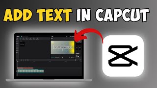 How to Add Text in CapCut  Text Editing Tips [upl. by Kipton592]