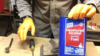 Denatured alcohol and varnish [upl. by Regnij]