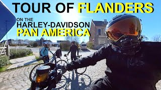 Tour of Flanders on the HarleyDavidson Pan America [upl. by Adabel]