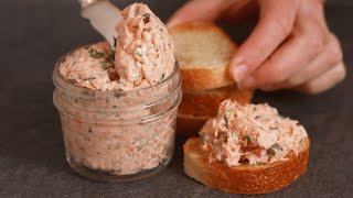 Salmon pate Best First Fish Dish [upl. by Larkins]