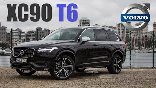 Volvo XC90 T6 RDesign  TEST 2019 [upl. by Ardnola497]