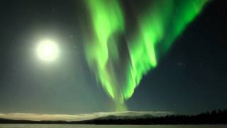 One night in Finnish Lapland with northern lights [upl. by Sunderland420]