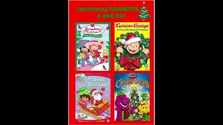 Christmas Favorites 4DVD Set I Made [upl. by Otrevire863]