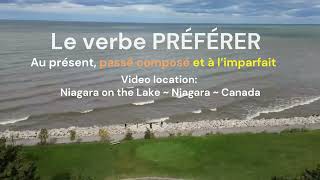 Le verbe Préférer au présent passé composé et à limparfait frenchconjugation niagara canada [upl. by Doowrehs]