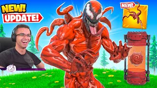 Nick Eh 30 reacts to VENOM and CARNAGE in Fortnite [upl. by Flavio]