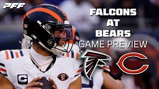 Falcons vs Bears NFL Week 17 Game Preview  PFF [upl. by Meekar49]