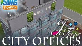 Sims FreePlay 🏢 CITY OFFICES 🏢 Original Design by Joy [upl. by Acire]