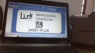 IMPRESORA GAINSCHA GS2406T PLUS [upl. by Gnay]