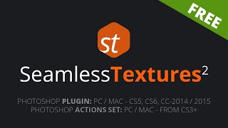 FREE Seamless Textures Generator for Photoshop [upl. by Leeban]