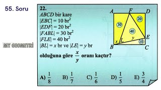 Günün Geometri Sorusu55 MY Geometri2 Kitabından  YKS2025 [upl. by Jerri]