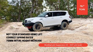 Modified y62 suspension lift HGT y62 build [upl. by Kaliope]