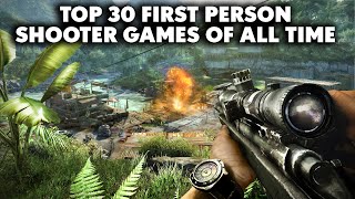 Top 30 Greatest First Person Shooter Games of All Time You Are Not Playing 2024 Edition [upl. by Aratahs]