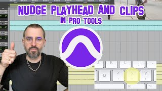 Nudge Playhead amp Clips In Pro Tools [upl. by Leduar803]