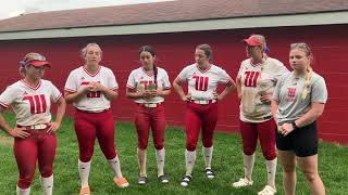 2024 Softball Reflects on their Wittenberg Careers [upl. by Anits]