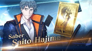 FateGrand Order  Saito Hajime Introduction [upl. by Orofselet]