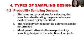 Type of Sampling in Health Research Probability Non Probability Filipino [upl. by Florie]