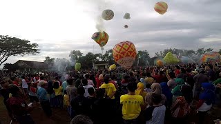 Detikdetik balon udara meledak [upl. by Tichon]