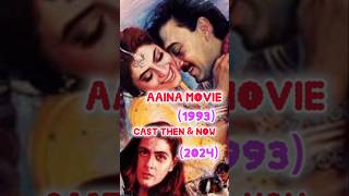 Aaina movie cast then amp now 19932024 Shorts oldmovie bollywoodmovie bollywood A to Z look [upl. by Repotsirhc]