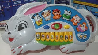 Musical Educational Rabbit Piano Keyboard Toys for kids [upl. by Haskell]