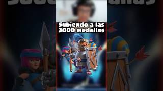 3000 medallas y en directo 😎 clashroyale clashroyalememe top [upl. by Asertal]