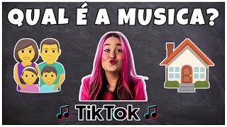 ADIVINHE A MÚSICA DO TIK TOK COM EMOJIS 🎵🎼🔊  Desafio Musical 2 [upl. by Shaina]