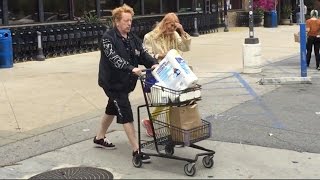 Punk Legend Johnny Rotten Makes A TP Stop In Malibu [upl. by Yedorb]