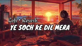 Ye soch ke dil mera  new sad lofireverb love mix song 🎧 [upl. by Enirehtacyram]