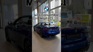 420i convertible Mspt LCI 내가 욕심나는차량💙bmwbmw420ibmwconvertiblebmw3시리즈 [upl. by Mercuri]