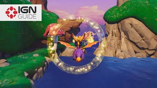 Spyro Reignited Trilogy Walkthrough  Mushroom Speedway Race [upl. by Ettelra829]