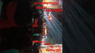 New DJ competition karari kaushambi chaurasia event VS hotstar DJ [upl. by Elinad]