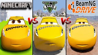 Minecraft Cruz Ramirez VS GTA 5 Cruz Ramirez VS BeamNG Drive Cruz Ramirez  Which is best [upl. by Manolo]