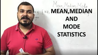 STATISTICS Mean Median And Mode Explained Easily [upl. by Nivanod]