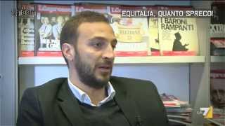 La Gabbia  Equitalia quanto spreco 21052014 [upl. by Tillford]