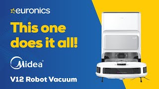 Midea V12 Robot Vacuum Product Showcase  Euronics Ireland [upl. by England]