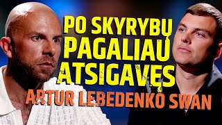 Nepatogūs klausimai su Rolandu Mackevičiumi Svečiuose – Artur Lebedenko Swan [upl. by Ostraw]