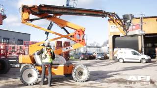 AFI MEWP Emergency Lowering videos Niftylift HR17 HR21 HR21BI HR21BIS [upl. by Joli]