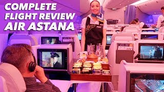 The Complete Flight Review of Air Astana [upl. by Aramit786]