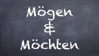 Mögen amp Möchten  German 1 WS Explanation  Deutsch lernen [upl. by Alexa]