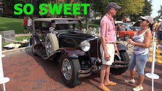 Must Watch 1930 CORD BROUGHAM  Concours d Elegance in 4k video [upl. by Portugal]