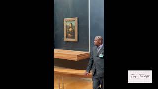 Mona Lisa Portrait in Louvre Museum Paris [upl. by Nertie]