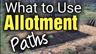 What to Use for Allotment Paths  Starting a New Allotment  Allotment Gardening UK [upl. by Gaye]