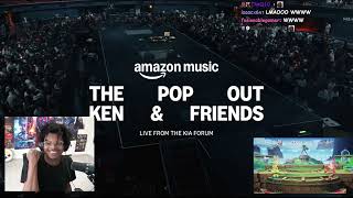 REUPLOAD ImDontai Reacts To Kendricks POP OUT SHOW [upl. by Lirrehs]