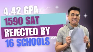 442 GPA 1590 SAT Denied from 16 Colleges [upl. by Bhatt856]