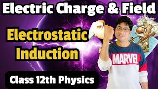 Electrostatic Induction in detail Class 12 Physics Chapter 1 Electric Charge and Field  CBSE NEET [upl. by Lahcsap]