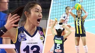 1712018 Fenerbahce vs Beylikduzu Turkish Womens Volleyball League20172018 [upl. by Ydnal]